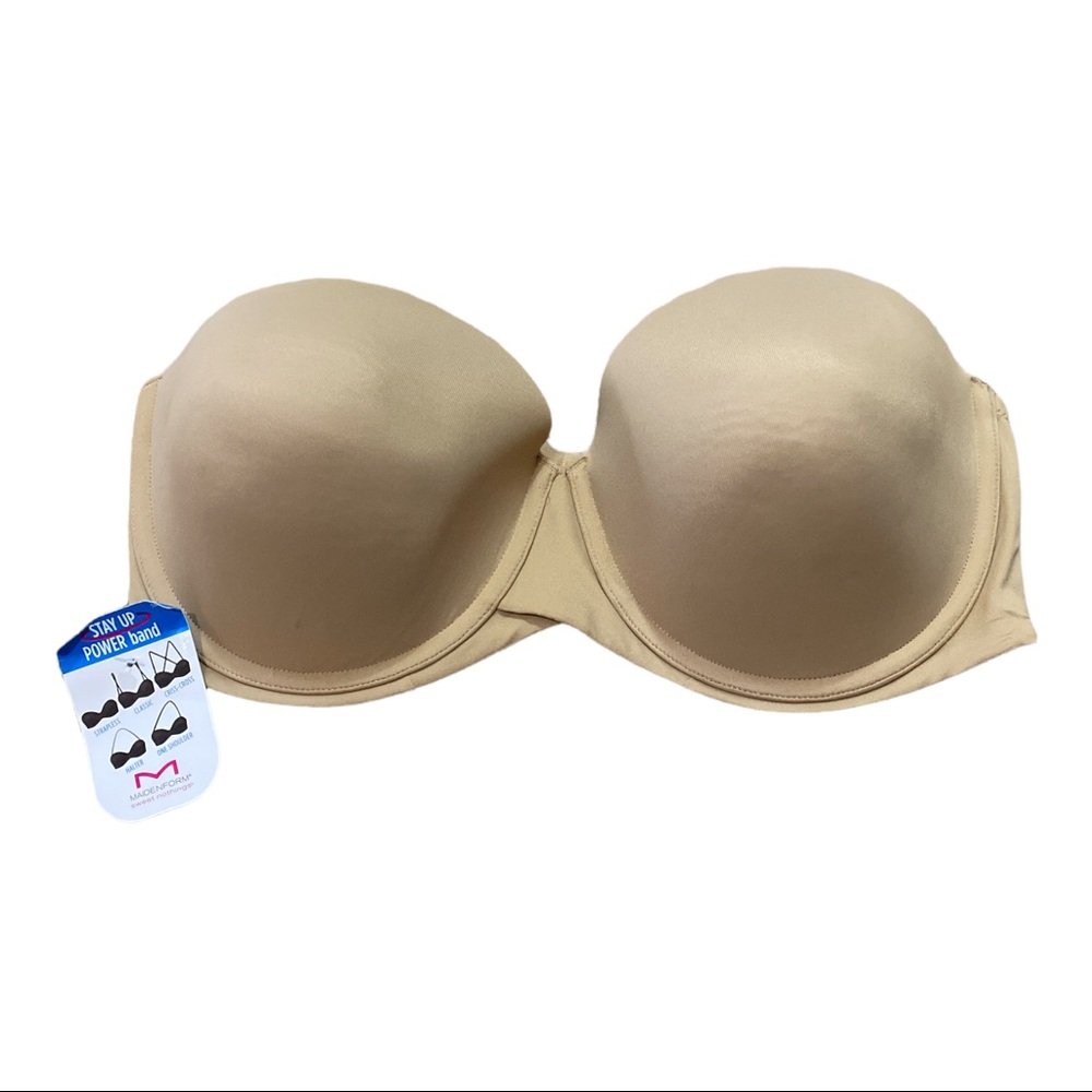 NWT Maidenform Sweet Nothings Nude Convertible Bra 40DD